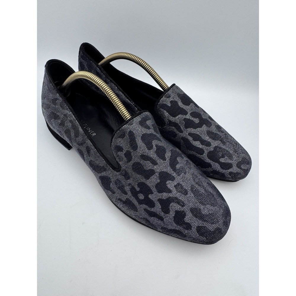 Sparkly Panther Print Donald Pliner Women's Loafers size 7.5